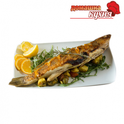 Печен лаврак