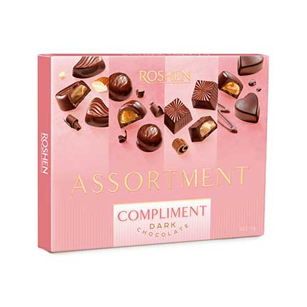 Шоколадови бонбони Рошен 145г Комплимент