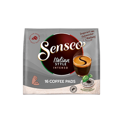 Кафе капсули Сенсео 16бр Италиански стил Кафе капсули Сенсео 16бр Италиански стил