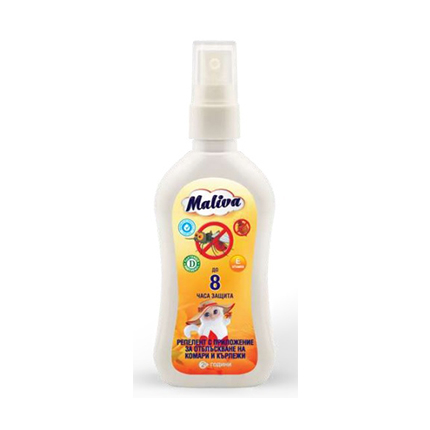 Лосион против комари и кърлежи Малива 100мл