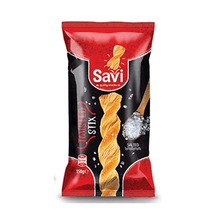 Соленки Сави Туистид Стикс 150г