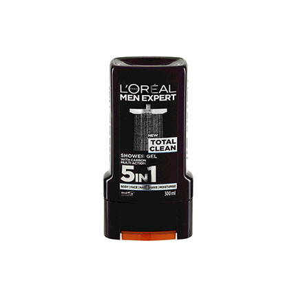 Душ гел Гарние Мен Експерт 300мл Тотал Клийн