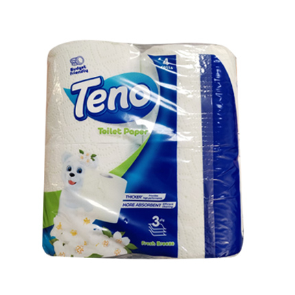 Тоалетна хартия Тено 4бр Тоалетна хартия Тено 4бр