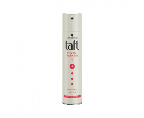 Лак за коса Тафт 250мл Кератин къмплийт Лак за коса Тафт 250мл Кератин къмплийт
