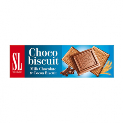 Бисквити Чоко Бисквит 125г Млечен Шоколад
