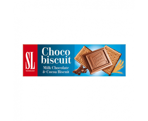 Бисквити Чоко Бисквит 125г Млечен Шоколад Бисквити Чоко Бисквит 125г Млечен Шоколад