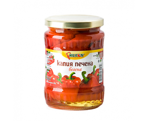 Капия червена печена белена Филикон 680г Капия червена печена белена Филикон 680г