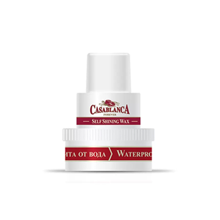 Крем вакса Казабланка 50мл Бяла