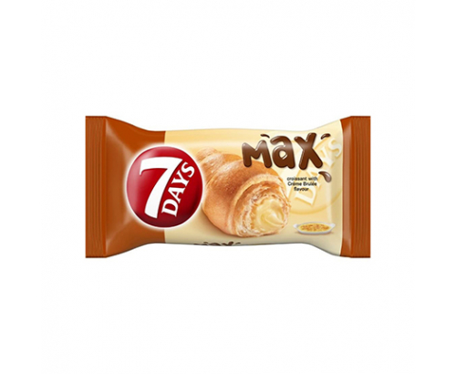 Кроасан 7 Дейс Макс 92г Крем Брюле Кроасан 7 Дейс Макс 92г Крем Брюле