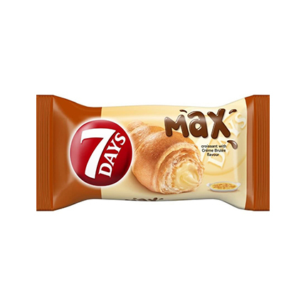 Кроасан 7 Дейс Макс 92г Крем Брюле Кроасан 7 Дейс Макс 92г Крем Брюле