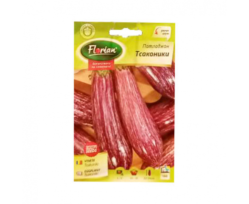 Семена на патладжан шарен 1г Семена на патладжан шарен 1г