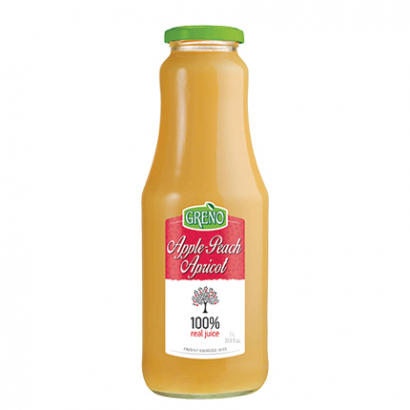 Грено 1л Ябълка, праскова и кайсия