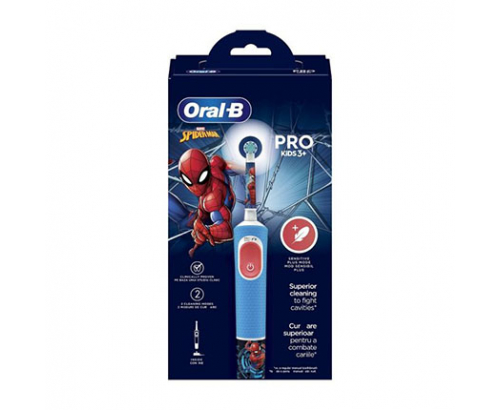 Електрическа четка за зъби Орал Би Спайдърмен Про 3+ Електрическа четка за зъби Орал Би Спайдърмен Про 3+