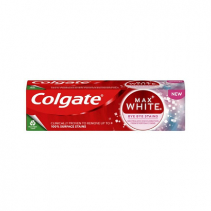 Паста за зъби Колгейт 75мл Макс Уайт Бай Бай Стенс