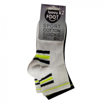 Чорапи 2бр Бял и черен