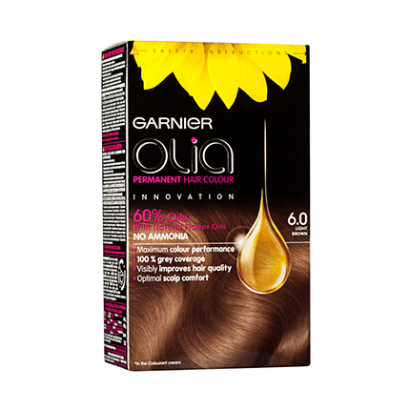 Боя за коса Гарние Олиа 6.0 Светло кафява