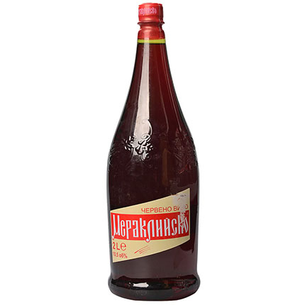 Напитка на винена основа Мераклийско 2л Червено Напитка на винена основа Мераклийско 2л Червено