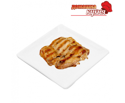 Печена пилешка пържола от бут Печена пилешка пържола от бут