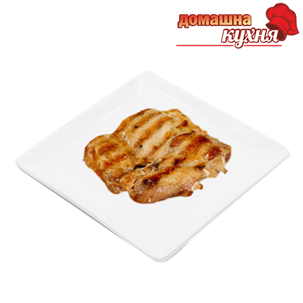 Печена пилешка пържола от бут