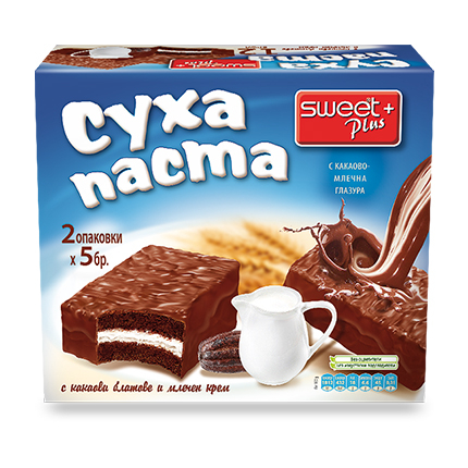 Суха паста Суит Плюс 360г Млечен крем