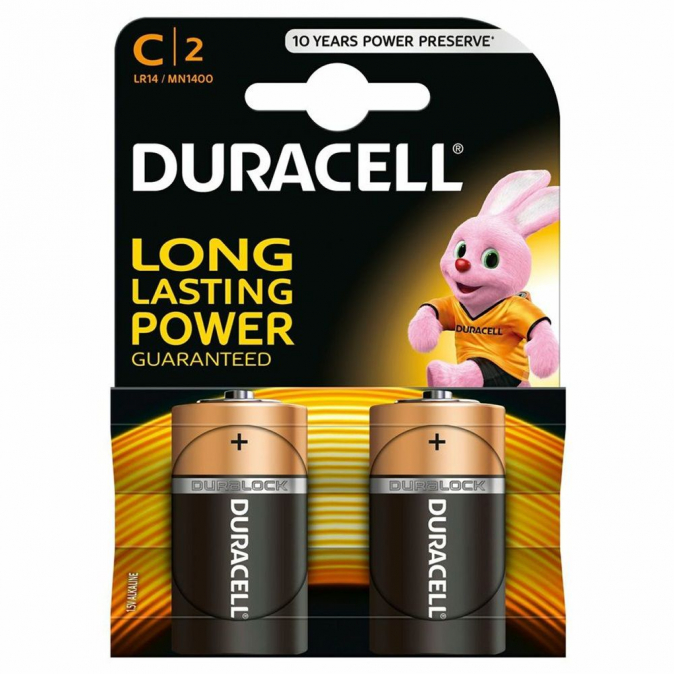 Алкални батерии Дюрасел 2бр C