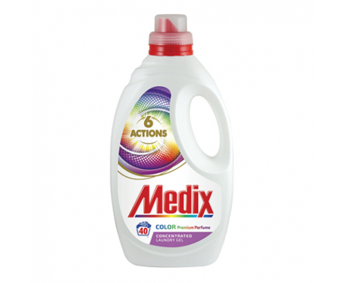 Гел за пране Медикс Екшън 2,2л за цветно с парфюм Гел за пране Медикс Екшън 2,2л за цветно с парфюм