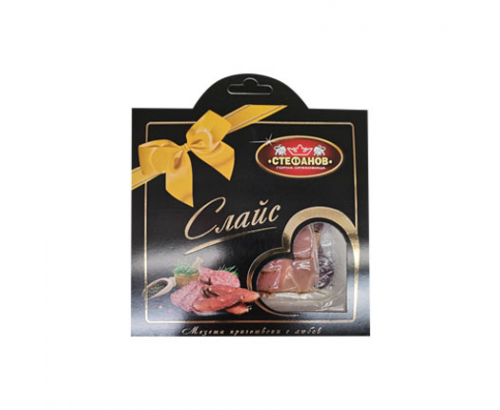 Горнооряховски суджук 50г слайс + Филе Елена 50г Стефанов Горнооряховски суджук 50г слайс + Филе Елена 50г Стефанов