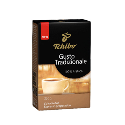 Мляно кафе Тчибо 250г Густо Традиционале Мляно кафе Тчибо 250г Густо Традиционале