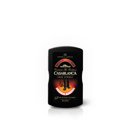 Полираща гъба за обувки Казабланка Черна малка Полираща гъба за обувки Казабланка Черна малка