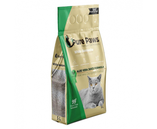 Котешка тоалетна Чисти Лапи 5л Алое вера Котешка тоалетна Чисти Лапи 5л Алое вера