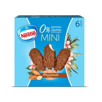 Сладолед Нестле Мини 3х90мл 0% Захар