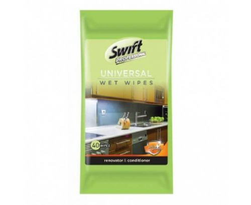 Универсални влажни кърпи за почистване Суифт 40бр Универсални влажни кърпи за почистване Суифт 40бр