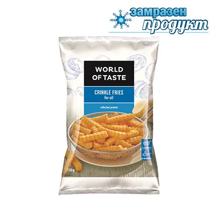 Картофи за пържене Уърлд ъф Тейст 750г