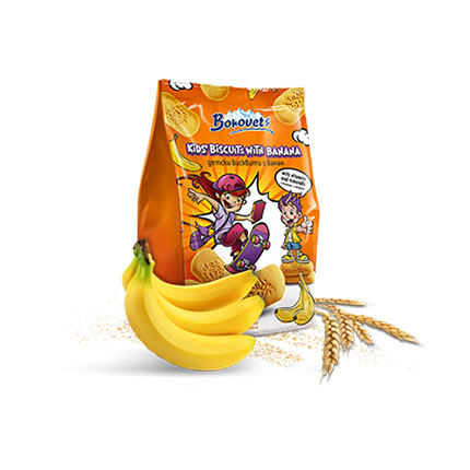 Детски бисквити Боровец 100г Банан