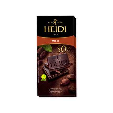Шоколад Хейди 80г Натурален какао 50%
