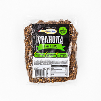 Гранола Фамилекс 250г Чия и какао