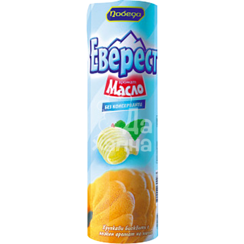 Бисквити Еверест 220г Масло