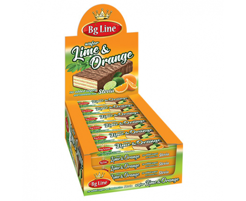 Вафла Стевия без захар 35г Портокал Вафла Стевия без захар 35г Портокал