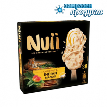 Сладолед Нуи 3х90мл Кокос и манго