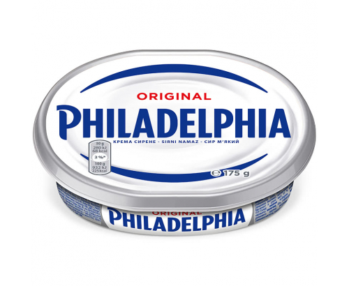 Крема сирене Филаделфия 175г Оригинал Крема сирене Филаделфия 175г Оригинал