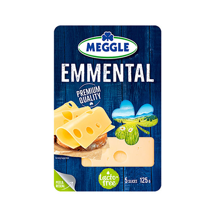 Ементал Мегле 125г Слайс Ементал Мегле 125г Слайс