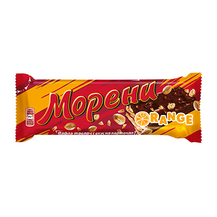 Вафла Морени 36г портокал