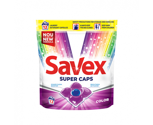 Гел капсули Савекс 12бр За цветно 2в1 Гел капсули Савекс 12бр За цветно 2в1