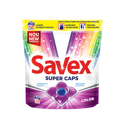 Гел капсули Савекс 12бр За цветно 2в1 Гел капсули Савекс 12бр За цветно 2в1
