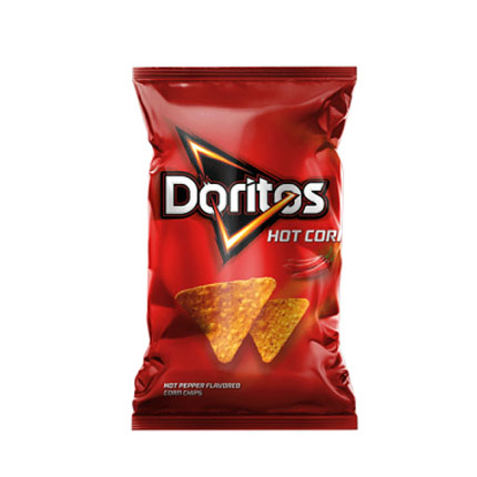 Чипс Доритос 160г Хот корн лют