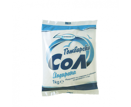 Готварска сол Фамилекс 1кг Готварска сол Фамилекс 1кг