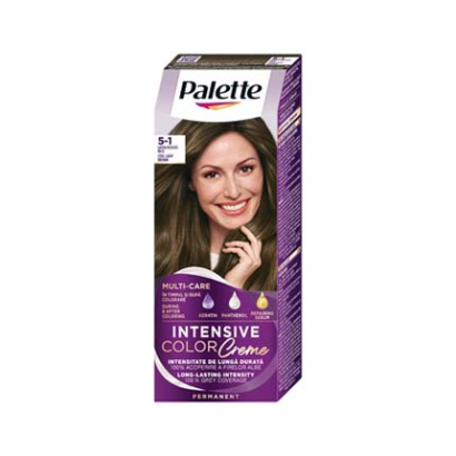 Боя за коса Палете Интензив Калър Крийм 5-1 Хладно светло кафяв