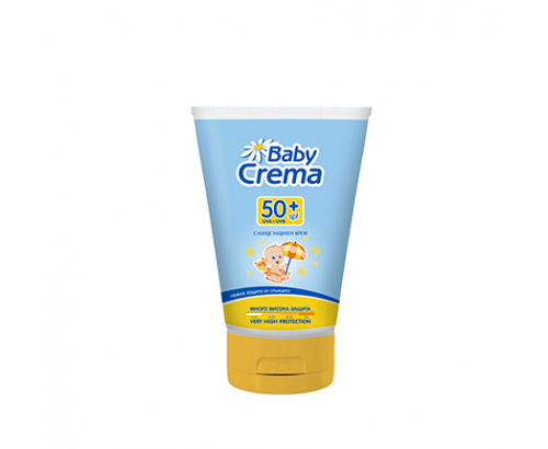 Слънцезащитен крем Бейби Крема 100мл SPF50+ Слънцезащитен крем Бейби Крема 100мл SPF50+