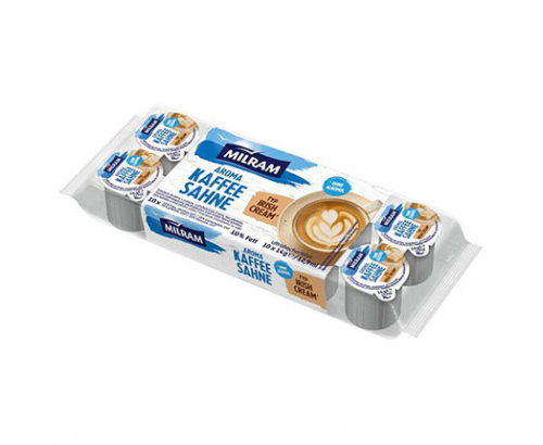Ароматизирана сметана за кафе Милрам 10х14г Айриш крем Ароматизирана сметана за кафе Милрам 10х14г Айриш крем