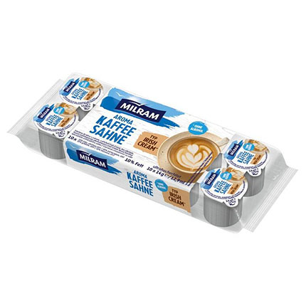 Ароматизирана сметана за кафе Милрам 10х14г Айриш крем Ароматизирана сметана за кафе Милрам 10х14г Айриш крем